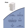 thumbnail image 4 of Westek Touch Lamp Control Dimmer Switch - Small Plug-In Device Converts Lights to Touch Lamp, 3 Way Switch - No Wiring, Easy t, 4 of 4