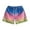 Blue, variant on Athletic Shorts for Men Women 2026 Summer Casual Elastic Waist Breathable Boho Printed Beach Shorts with Pockets