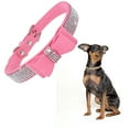thumbnail image 3 of Bling Crystal Cat Collar Metal Rhinestone small Adjustable Puppy Bow Tie Rhinestone Soft Collars Pet Supplies for Small Medium Dogs, 3 of 3