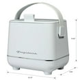 thumbnail image 6 of Frigidaire Portable 6-Can Insulated Mini Fridge Cooler, White, 0.14 cu. ft, 6 of 7