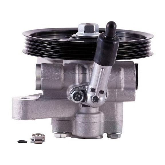 Power Steering Pump with Pulley - Compatible with 2003 - 2004 Honda Pilot 3.5L V6