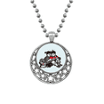 thumbnail image 1 of Colliers Pendentifs Rétro Lune Étoiles Éducation Propagande Rouge, 1 of 3
