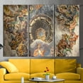 thumbnail image 3 of View of Olympus Artwork, Reproduction Art, Famous Artwork, Giulio Romano Painting, Home of the Gods Wall Decor, Oil Painting Print, Canvas Wall Decor - 5P-Gallery Wrapped, 3 of 9