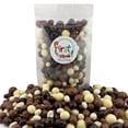 thumbnail image 2 of FirstChoiceCandy Bridge Mix Milk, Dark & White Chocolate Covered Nuts (Peanut , Almond, Raisins  - 2  Pound, 2 of 5