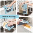 thumbnail image 2 of Yayeee 6 Pack Kitchen Dishcloths for Washing Dishes Soft Absorbent Microfiber Towels, Pirate Animals, 2 of 9