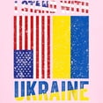 thumbnail image 3 of CafePress - I Stand With Ukraine Support Ukrainian Ame T Shirt - Light T-Shirt Kids XS-XL, 3 of 4