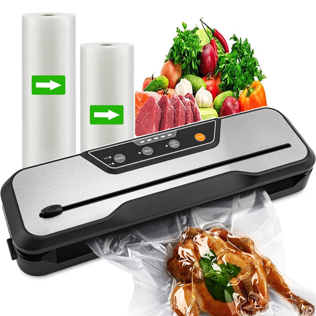 ✅ Commercial Food Saver Vacuum Sealer Seal A Meal Machine Foodsaver Sealing ✅ 
