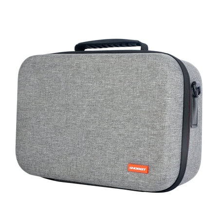 Portable VR Glasses Storage Box Bag Durable VR Glasses Travel Storage Carrying Case Compatible for Xiaomi Qquest (Grey)