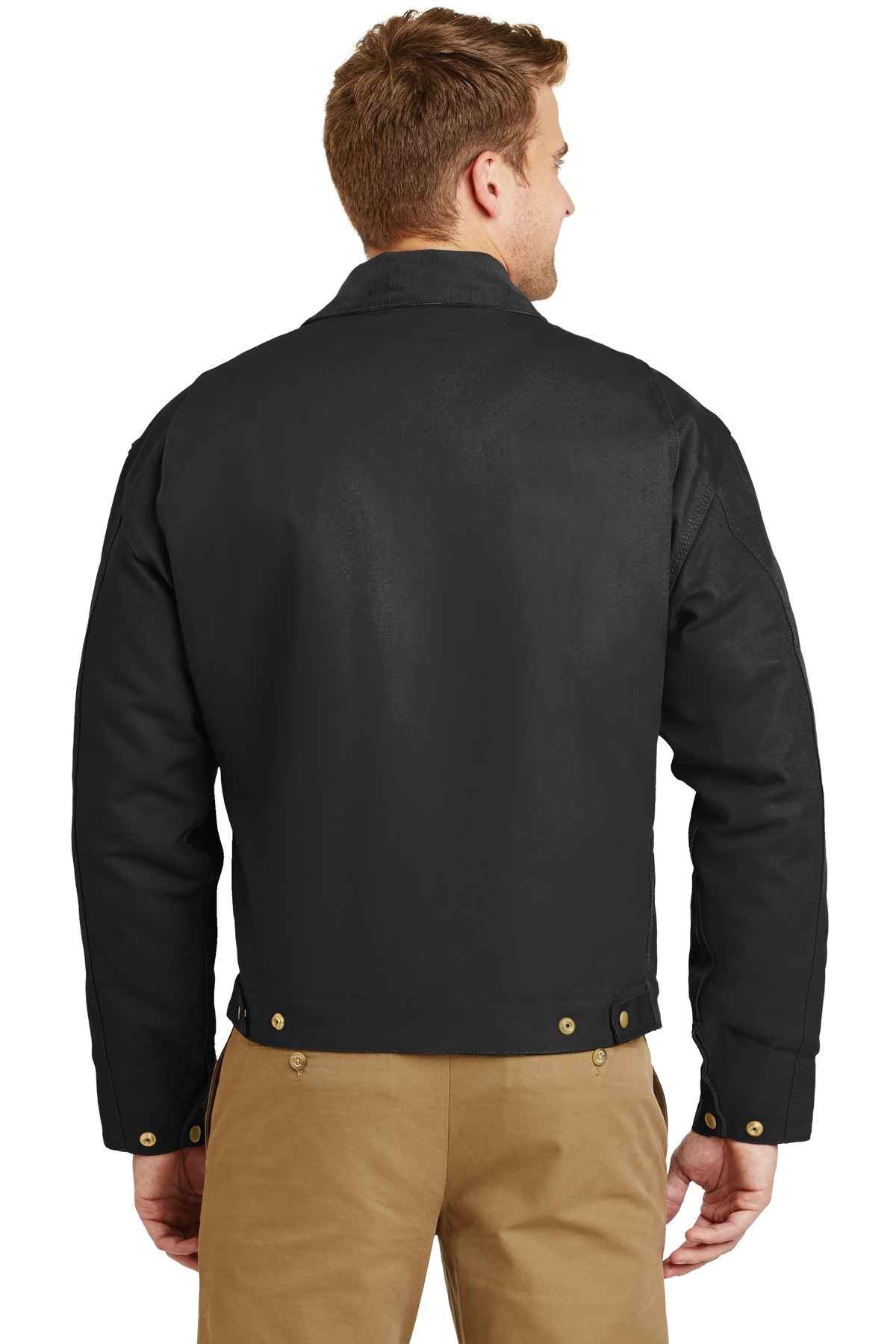 CornerStone Duck Cloth Work Jacket-S (Navy/Black) - Walmart.com
