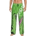 thumbnail image 5 of Mens Pajama Pants, CROCODILE HEAD Soft Sleep & Lounge Pants for Men, Cuteness Casual PJ Bottoms Pants with Pockets, 5 of 7