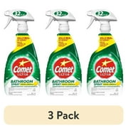 (3 pack) Comet Bathroom Cleaner Spray Lemon Scent 32 oz