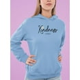 thumbnail image 2 of Kindness Is Magic Daisy Hoodie Women -Image by Shutterstock, Female Large, 2 of 4