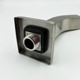 thumbnail image 6 of Square Shower Arm with Flange, 1/2 NPT Tapered Threads, Rain Shower Head Arm, Wall Mount Shower Extension Arm, 6 of 10