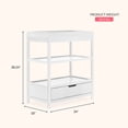 thumbnail image 3 of Dream On Me Ivy Changing Table, White, 3 of 7