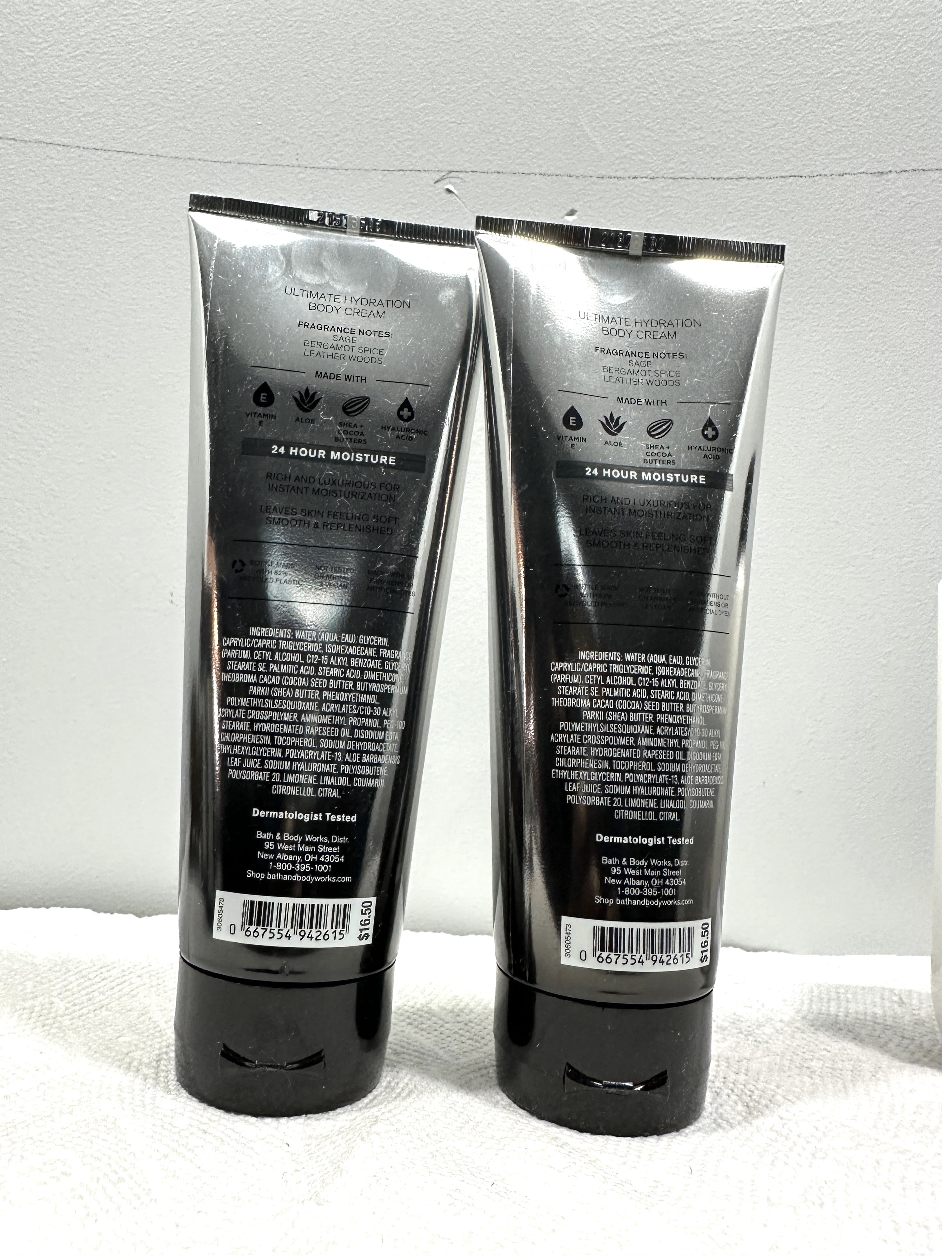 Bath & Body Works Graphite Men's Body Cream, Ultimate