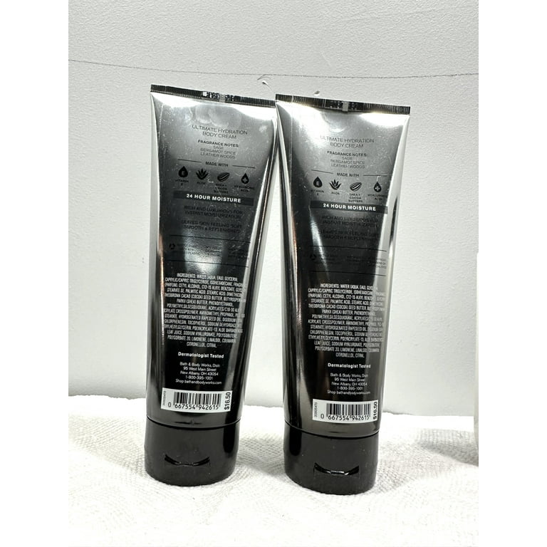 Bath & Body Works Graphite Men's Body Cream, Ultimate Hydration