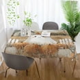 thumbnail image 3 of Yayeee Tablecloths 60" x 90" Rectangle Wrinkle Resistant Party Table Cover, Cute Halloween Pumpkins, 3 of 8