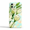 thumbnail image 1 of Green Flower Case Compatible with iPhone 11,Aesthetic Art Design Full Cover Protective Case, 1 of 5