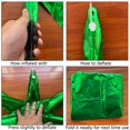 thumbnail image 4 of Globos de aluminio ZSYLYTKV Green Star de 14 puntas y 22 pulgadas, paquete de 6, 4 of 6