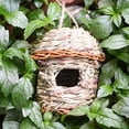 thumbnail image 5 of Bird Nest Hanging Birdhouse Hand Woven Bird Hut for Outdoor Garden Decoration Bienvenido, 5 of 8