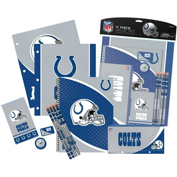 NFL Indianapolis Colts 11 Piece Stationery Set