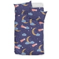 thumbnail image 1 of Juego de cama con estampado de estrellas lunares, 1 of 5