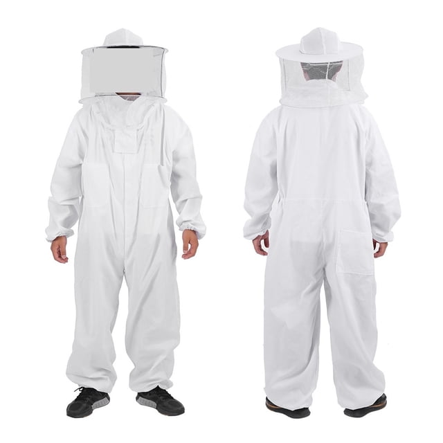 Combinaison de Protection Apiculteur Combinaison Professionnelle Apiculture Équipement de Protection Apiculture Combinaison Intégrale Apiculteur Chapeau, Protection Complète