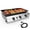 Tabletop-Griddle, variant on SIXDAY 3 Burner Flat Top Gas Grill, 30,000 BTU Portable Propane Griddle with Auto Ignition, Stainless Steel Body, 319 Sq.in Cooking Surface, Tabletop Grill for Camping, BBQ & Outdoor Cooking