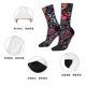 thumbnail image 5 of Balery Paisley Calcetas Largas con Estampado para Hombre y Mujer – Suaves y Transpirables, Talla Única (US 5-11), 5 of 6