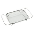 thumbnail image 1 of Kitchen Accessories Qwtwty Scalable Stainless Steel Basket Bracket Vegetable Basket Sink Dishes Sink Kitchen Rectangular Storage Rack, 1 of 2