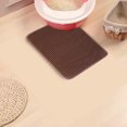 thumbnail image 4 of Feledorashia 18x12 inch Cat Litter Mat Kitty Litter Trapping Mat, Honeycomb Double Layer Urine Waterproof, Easy to Clean, Litter Box Mat Scatter, Pet Friendly for Soft on Paws, Non-Slip, 4 of 8