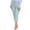 Blue, variant on Qiopertar Women's Slim Fit Cropped Pants with Pockets Casual Solid Color Fashionable Trousers Relaxed Fit Summer Beach Vacation Travel Comfy Capri Pants, Beige M