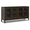 thumbnail image 4 of Signature Design by Ashley Burkhaus Modern Wood Dining Server in Dark Brown, 4 of 11