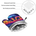 thumbnail image 6 of Cauagu Beach with Palm Trees Print Oven Mitts and Pot Holders 4 pcs Set,Extra Thicken Long Kitchen Oven Glove Potholders BBQ Gloves-Oven Mitts and Pot Holders(11 Inch), 6 of 6