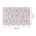 thumbnail image 3 of Bingfone Orchids Flowers Door Mat 16"x24" Front Entrance Non-Slip Low Profile Washable for Entryway, 3 of 7