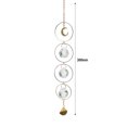 thumbnail image 1 of Moon Sun Ball Crystal Hanging Metal Pendant Rainbow Maker Home Garden Decor (24) Likrtyny Libre de BPA, 1 of 8