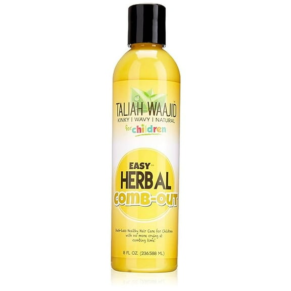 Taliah Waajid Kinky Wavy Natural Easy Herbal Comb Out, 8 Ounce