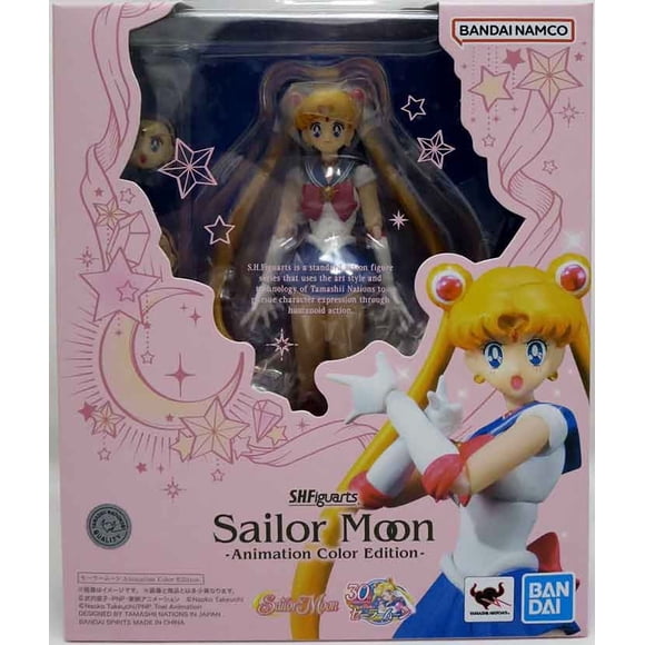 Sailor Moon 6 Inch Action Figure S.H. Figuarts - Sailor Moon Animation Color Edition Reissue