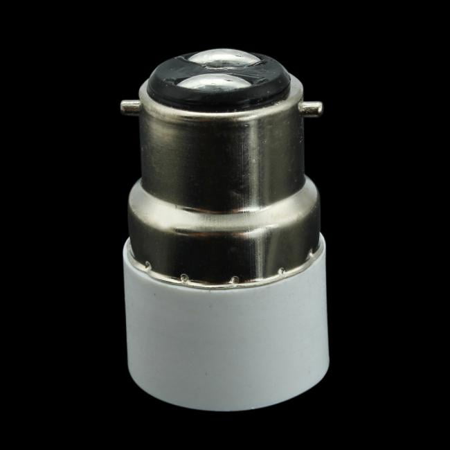 B22 to E14 Base Socket Light Bulb Lamp Holder Adapter Plug Converter