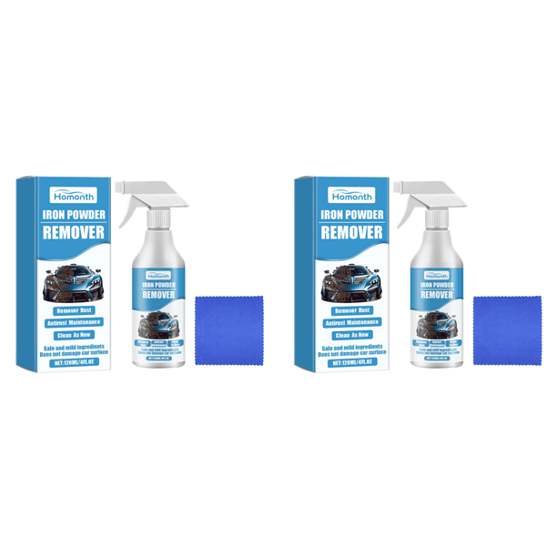 Spray Eliminación Óxido Coche 120ml Pulverizador Desoxidante Removedor Y Hierro Mantenimiento
