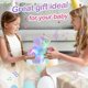 thumbnail image 5 of Athoinsu - Muñeco de peluche de unicornio arcoíris con música suave, regalo de unicornio colorido para niñas, decoración de cumpleaños para niños, LED blanco, LED blanco, 5 of 5