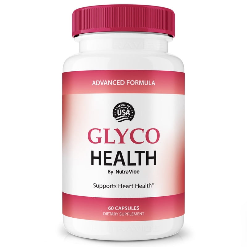 Glyco Health – Original Formula with a Clean Blend to Support Healthy Circulation, Natural Energy & Balanced Levels | Just 2 Easy-to-Swallow Pills Daily (60 Capsules)