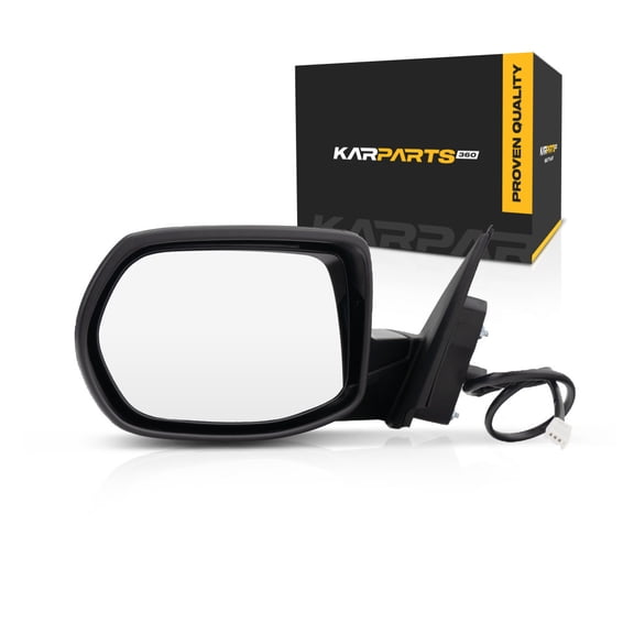 KarParts360 For Honda HR-V 2016 Door Mirror Assembly Driver Side | LX Model | Paint To Match Finish | Power | Non-Heated | Excluded Signal Light | For HO1320285 | 76258T7WA02, 76251T0AA11ZC