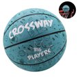 thumbnail image 3 of Baloncesto interior Baloncesto de goma antideslizante Baloncesto verde lago con red de agujas de aire de bomba para Inevent OD010036-03, 3 of 7
