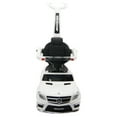 thumbnail image 5 of Best Ride On Cars Baby 4-in-1 Mercedes Push Car Stroller with LED Lights, White, 5 of 12