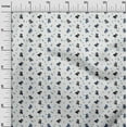 thumbnail image 3 of oneOone Tissu Popeline de Coton Bleu Matériel de Robe Médicale Tissu Imprimé Tissu au Mètre 56 Pouces de Large, 3 of 4