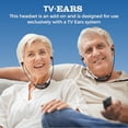 thumbnail image 3 of TV · EARS Auriculares inalámbricos adicionales compatibles con todos los sistemas de auriculares Ears de TV analógica y digital 5.0, ideales para personas mayores y con dificultades auditivas, 3 of 5