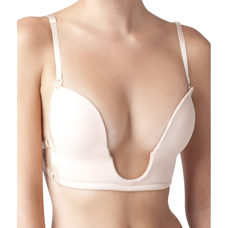The Natural Women's Sexy Plunge Bra-Convertible and Fully