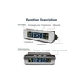 thumbnail image 4 of Tire Pressure Monitoring Alarm System TPMS Solar Device Solar Charge, Large Colorful Screen, Simple Installation and Setup with 4 External Sensors, 4 of 7