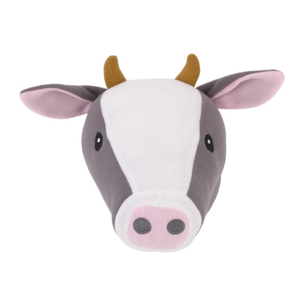 Little Love by NoJo Plush Fleece Cow Head Wall Décor